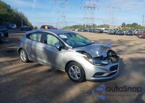 2018 Chevrolet Cruze Lt Auto из США, поврежденный, VIN 3G1BE6SM9JS595916